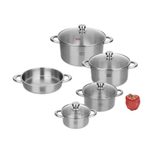 سرویس 9پارچه دسته فلزی 1